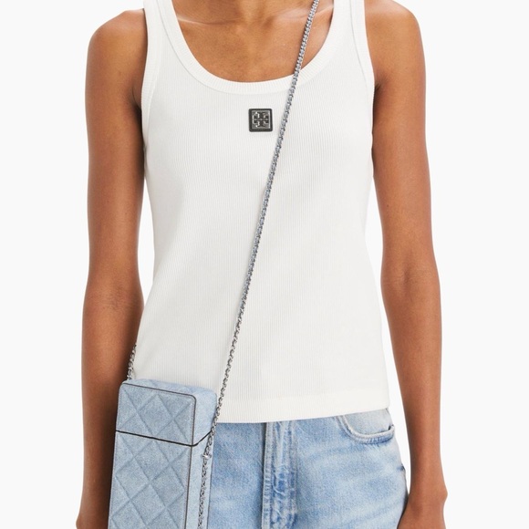 NWT Tory Burch
Fleming Quilted Suede Phone Crossbody Bag - Picture 8 of 8